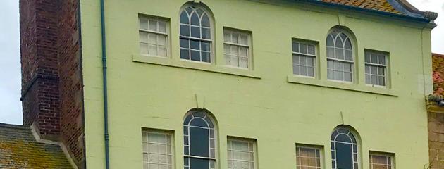 Residential home in Berwick showing traditional architecture and standard window openings