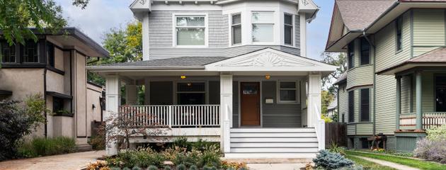 Renovated Victorian-style house in Etobicoke with modern energy-efficient windows that enhance comfort, efficiency, and architectural character