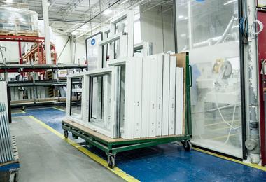 Energy-efficient vinyl windows manufactured for Calgary homes, designed to withstand extreme temperature swings while improving insulation and long-term performance.