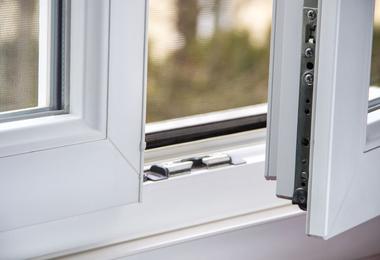 Close-up of a secure anti-theft window locking mechanism, highlighting high-quality hardware that improves everyday use and safety.