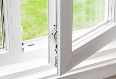 Window weep holes for draining water from the frame