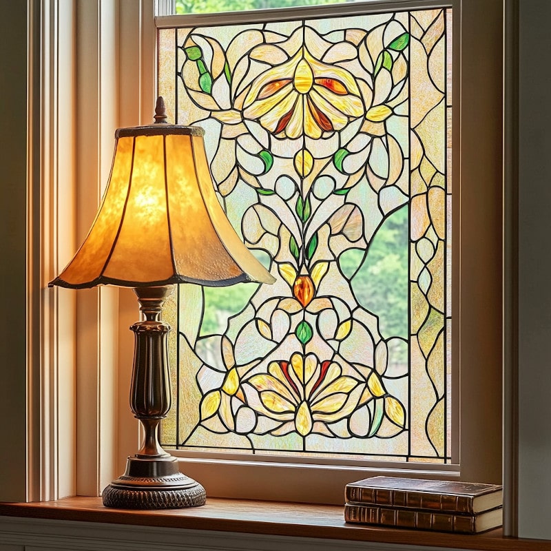 Decorative films (frosted, etched, patterned)
