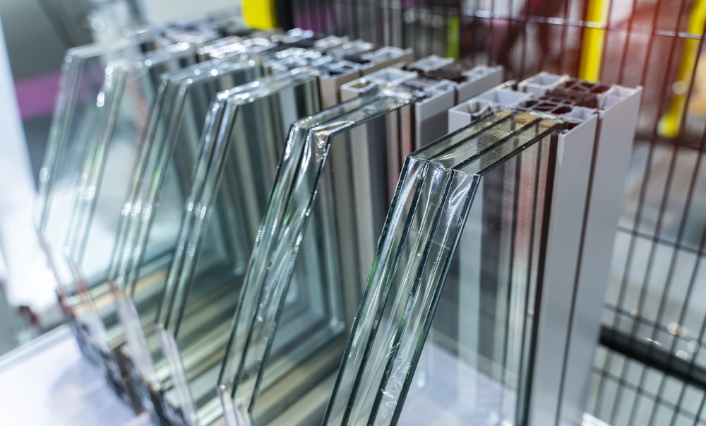 Comparison of double-pane and double-glazed windows, highlighting U-value, Energy Star certification, and thermal performance for Canadian building standards