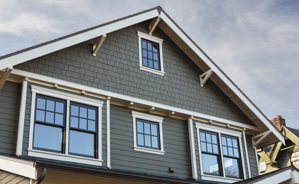 Energy-efficient windows integrated into the building envelope of Canadian residential homes for improved thermal performance