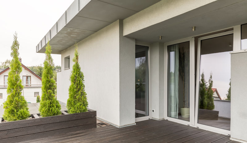 Tilt-and-turn patio doors