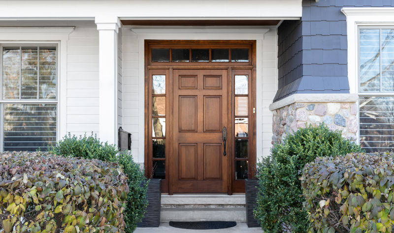 What's trending in front doors