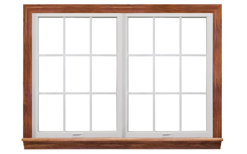 Traditional double-hung windows are used in Canadian homes for ventilation and sound control