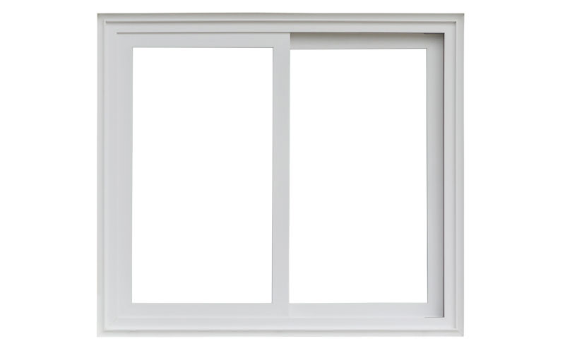 Sliding window style commonly used in homes with moderate sound reduction performance