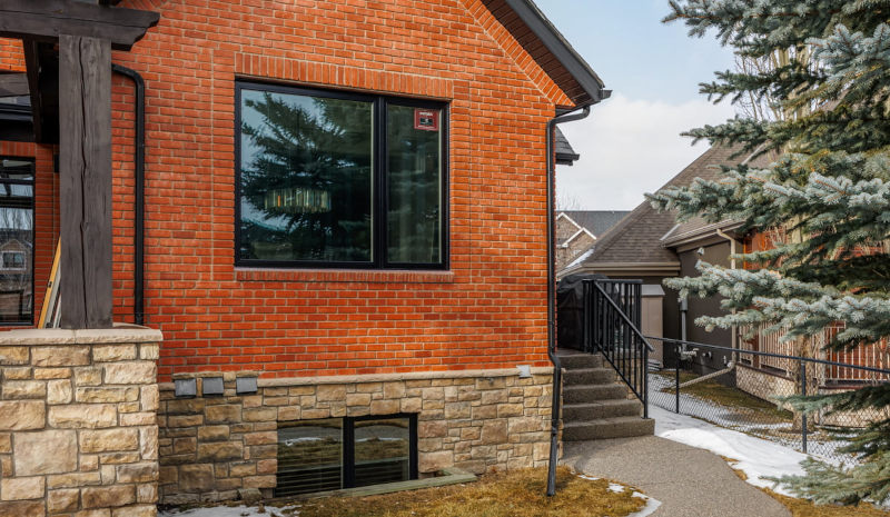 installed nine windows and one Amalfi patio door